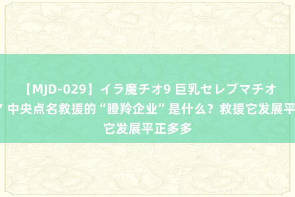 【MJD-029】イラ魔チオ9 巨乳セレブマチオ ユリア 中央点名救援的“瞪羚企业”是什么？救援它发展平正多多