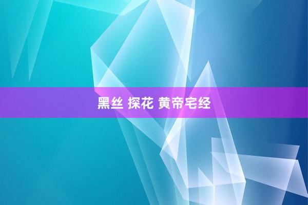 黑丝 探花 黄帝宅经
